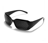 Paquete de 2 gafas estenopeicas para mejorar la visión, gafas ligeras con orificios, lentes inastillables para uso diario y actividades al aire libre.