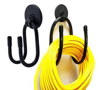 Paquete de 2 ganchos de extensión magnéticos para colgar cables para casa, sótano, RV, garaje, cables, mangueras, cuerdas, tipo W
