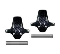 Paquete de 2 guardabarros para motocicleta, ligeros, duraderos, protegen contra salpicaduras para protección delantera y trasera