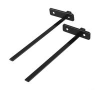 Paquete de 2 guías de sierra circular 164095-8, metal para guía de borde de repuesto para BSS610 BSS611 5008MG 5604R 5704R 5801B 5005BA 5007NB corte recto