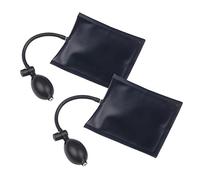 Paquete de 2 herramientas de alineación de bolsa de cuña de aire, herramienta de nivelación de barra de palanca inflable, carga máxima, 353 libras, bolsa de cuña para puertas elevadas, ventanas,