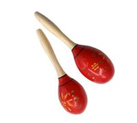 Paquete de 2 herramientas de percusión fáciles de usar que producen sonidos rítmicos claros, perfectos para lecciones de enfoque Orff y divertidos instrumentos de percusión para niños