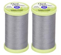 [Paquete de 2] Hilo para acolchado manual Coats & Clark Dual Duty Plus, 325 yardas, color pizarra, s960-0620