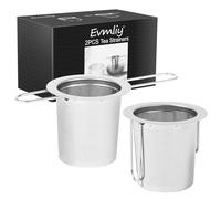 Paquete de 2 infusores de té con mango largo