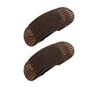 Paquete de 2 insertos voluminizadores para el cabello, ayuda invisible para peinar el cabello fino, acolchado transpirable para peinados y coletas, almohadillas ligeras para mejorar el estilo