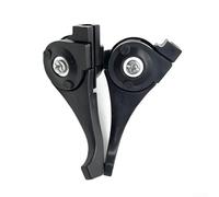 Paquete de 2 interruptores de gatillo del acelerador ajustables para cortasetos, cortadores de cepillo con mango de ajuste de abrazadera de hasta 60 mm, palanca de control de plástico negro, piezas de