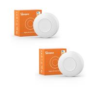 Paquete de 2 interruptores inalámbricos SONOFF SNZB-01P Zigbee, control de 2 vías para crear escenas inteligentes, activar los dispositivos conectados en la aplicación eWeLink, 5 años de duración de