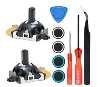 Paquete de 2 joystick de repuesto compatible con PlayStation Portal/PS5 VR2, palanca de mando analógica de efecto Hall para mando PS5 Portal/PSVR2 (joystick izquierdo y derecho)