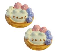 Paquete De 2 Juguetes Antiestrés Blandos para Tarta De Huevo Exprimible | Fidget Toys Tarta De Huevo | Juguete para Aliviar El Estrés para Adultos Y Niños | Juguetes Sensoriales De Suave Y Calmante