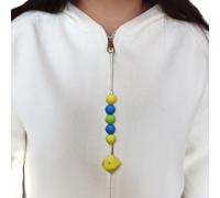 Paquete de 2 juguetes sensoriales masticables con cremallera para niños y niñas con autismo, TDAH, SPD, reduce la ansiedad y el estrés