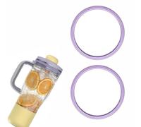 Paquete de 2 juntas de licuadora compatibles con Ninja BlendBOSS, silicona | Juntas tóricas de silicona de grado alimenticio, juntas de licuadora duraderas y a prueba de fugas, aptas para lavavajillas