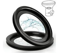 Paquete de 2 juntas de repuesto para inodoro de autocaravana, compatible con Dometic 300 310 320, caucho hermético para control de olores