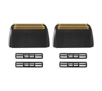 Paquete de 2 láminas de repuesto para afeitadora Wahl 5 Star Series Vanish 8173-700, color negro
