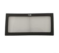 Paquete de 2 lentes de lupa de soldadura para casco de soldadura, lentes de vidrio reemplazables con opciones de dioptría 0.75-3.0, resistente al calor y protección UV (1.0)