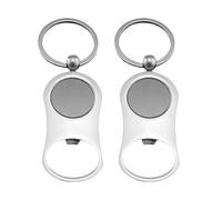 Paquete De 2 Llaveros Abridor De Botellas, Llaveros Abridor De Botellas De Aleación De Zinc, Abridor De Botellas Manual, Abridor De Botellas De Cerveza, Llavero Abridor De Botellas Portátil