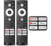 【Paquete de 2】 Mando a distancia de repuesto para Smart TV Hisense-Google, compatible con televisores inteligentes Hisense UHD 4K ULED