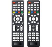 [Paquete de 2] Mando a distancia universal para TV, Samsung, LG, Sony, Sharp, Vizio, Philips, Toshiba, Hitachi, Sanyo, JVC, TCL, Hisense, Vestel, Seiki, Insignia, Magnavox, Haier, Panasonic All Series
