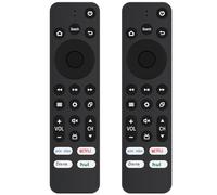 Paquete de 2 mandos a distancia universales de repuesto compatibles con todos los Toshiba C350 V35 Series/Insignia F20 F30 F50 Series/Hisense U6HF Series/Pioneer PN43951-22U PN50951-22U Smart TV