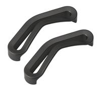 Paquete de 2 manijas de gabinete de color gris perla, manijas modernas de aleación de zinc sólido para cocina, baño, armario, cajón, armarios, puertas y armarios