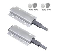 Paquete De 2 Manijas Magnéticas Para Puertas Con Imanes, Rebotadores Para Puertas De Gabinetes, Rebotadores Para Armarios, Imanes Para Puertas De Gabinetes Tipo Empuje