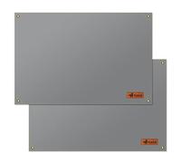 Paquete de 2 - Manta de Soldadura recubierta de Silicona para Soldadura hasta 22000 °F, 122 cm x 183 cm, Manta de Soldador Resistente al Fuego para Uso Industrial, Camping, Fumadores y Parrillas