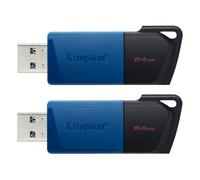 Paquete de 2 memorias USB Kingston DataTraveler Exodia M Tipo-A de 64 GB