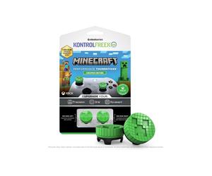 Paquete de 2 Minecraft Performance Thumbsticks - STEELSERIES - KontrolFr dición Creeper - Controladores Xbox Series & Xbox One - Verde