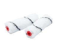 Paquete de 2 mini rodillos de microfibra de pelo medio ProDec Advance de 4 pulgadas para un acabado suave Pintar con pinturas de emulsión y tintes de madera en paredes interiores, techos y madera, 4".