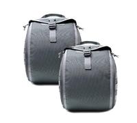 Paquete de 2 Mochilas Tácticas de Combate Molle para Deportes al Aire Libre, Equipo de Airsoft, Chaleco Táctico, Kit de Camuflaje, Funda para Casco(GY)