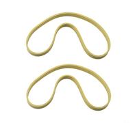 Paquete de 2 neumáticos de goma para sierra de cinta para ruedas de sierra de cinta de carpintería de 8 y 9 pulgadas, anillos de goma antideslizantes para ruedas de desplazamiento de 205 mm y 230 mm