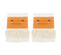 Paquete de 2 núcleos de estufa de algodón de fibra de vidrio, repuesto para calentadores de queroseno y petróleo, absorción eficiente de aceite para calefacción interior limpia (85 x t2.5 x 185 mm)