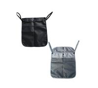 Paquete de 2 organizadores para cochecito de bebé, 2 colores, bolsillos adicionales para cochecito de bebé, sostiene botellas de agua, toallitas de pañales y se pliega cuando está plegado el