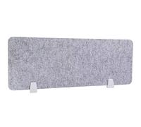 Paquete de 2 paneles divisores de escritorio de 9 mm de grosor, separador de mesa para privacidad, división acústica de escritorio, panel de cubículo independiente, solución divisora de espacio de