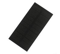 Paquete de 2 paneles solares de 0,5 W para proyectos de bricolaje, celda de silicona policristalina de 80 x 40 mm con resina epoxi para dispositivos de baja potencia, luces de jardín y experimentos