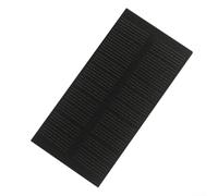 Paquete de 2 paneles solares Mini de 0,5 W, celda de silicona policristalina de 80 x 40 mm con resina epoxi para proyectos de bricolaje, dispositivos de baja potencia y pequeños sistemas solares