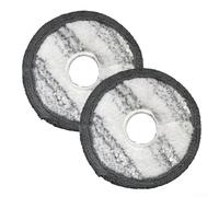 Paquete de 2 paños para fregona ECOVACS para Deebot para T10 Turbo y X1 TURBO Mantener un hogar más limpio (gris)