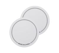 Paquete de 2 parches autoadhesivos de parche de tambor de pedal único para accesorios de percusión de bajo