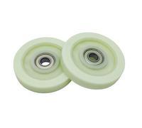 Paquete De 2 Piezas De Repuesto De Tambor De Canal De Rodillo 1364059004, Compatible Con AEG, Polea De Secadora 1364169001