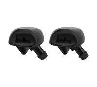 Paquete de 2 piezas de repuesto para limpiaparabrisas delantero compatibles con modelos 407 206 C2 C5 2003-2017, plástico negro OEM 6438Z1