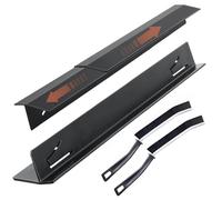 Paquete de 2 piezas para horno - Counter - Gap Guard - Relleno de acero inoxidable con tapa en forma de T, kit de golpeo, quemador Gap Guard - Relleno de ranura resistente al calor