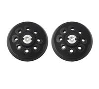 Paquete de 2 placas de respaldo de almohadilla de lijado de 5 pulgadas para lijadoras Metabo SXE 325 Intec 425, disco de soporte suave de 8 agujeros de 125 mm con gancho y bucle