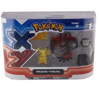 Paquete De 2 Pokemon XY Pikachu Y Yveltal