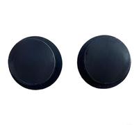 Paquete de 2 poleas de rodamiento doble de 46 x 36 x 25 mm para máquina de remo, equipo cardiovascular, soporta resistencia al agua magnética hidráulica, color negro, ideal para gimnasio en casa (2)