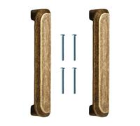 paquete de 2 pomos para gabinetes de bronce con acabado antiguo resistente agrega un elegante a varios estilos de decoración del hogar y de aleación Space Zines
