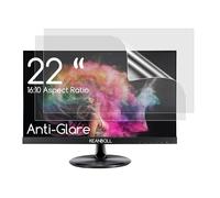 Paquete de 2 protectores de pantalla antirreflejos para monitor de 22 pulgadas para Sceptre/LG/Dell/HP/Acer/ViewSonic/ASUS/Aoc/Samsung 22 pulgadas 16:10 monitor de escritorio de pantalla ancha, filtro