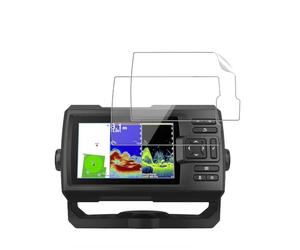 Paquete de 2 protectores de pantalla suaves compatibles con Garmin Striker Vivid 5cv Fishfinder, película protectora de PET transparente HD, antiarañazos, sin burbujas, cobertura completa, fácil