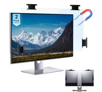 Paquete de 2 protectores magnéticos de pantalla de computadora para ojos de 27 pulgadas 16:9, pantalla de luz azul colgante para monitor de 27 pulgadas, cubierta UV antirreflejos extraíble de 27