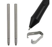 Paquete de 2 puntas de lápiz estándar de aleación de titanio que no se desgastan para una de WACOM, pluma de la serie Intuos, puntas de repuesto para WACOM CTL-672, CTL-671, CTL-471, CTL-472