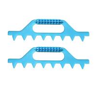 Paquete de 2 rastrillos de separación precisos de marco de panales para operaciones precisas de apicultura con diseño ligero, rastrillos de apicultura para colmenas dadantes