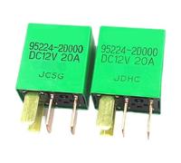 Paquete de 2 relés 95224-2D000 DC12V 20A 4PIN relé de potencia automotriz adecuado for ventilador de aire acondicionado bomba de aceite ligero